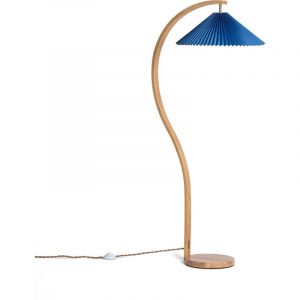 Lampadaire Bois Luanda Bleu foncé