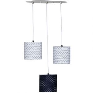 Sauthon Suspension lumineuse trio Hello