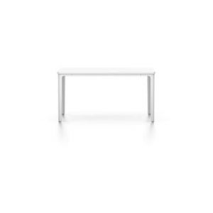 vitra Table basse Plate Table / 41 x 113 cm - MDF blanc en bois