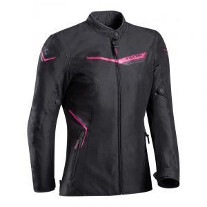 Ixon Blouson textile femme Slash noir/fushia- XS