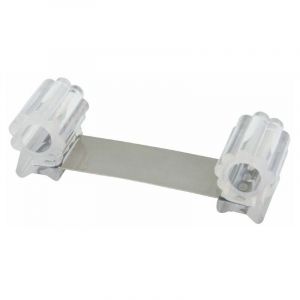Arrêt De Porte En Caoutchouc Transparent 13 Cm.