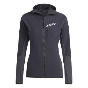 Adidas Terrex Fleece Wind Hooded Jacket - Polaire femme Black S