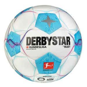 Derbystar Bundesliga Brillant Replica v24, Blanc, Bleu, Rose