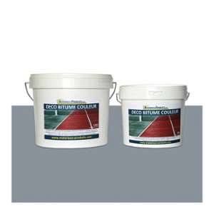 Matpro Peinture résine pour bitume enrobé Gris - 24 Kg Gris