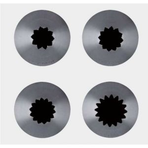 De Buyer Douille a petit fours inox ø 7 - 10 dents