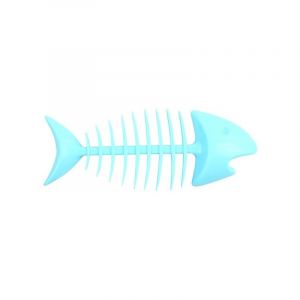 MSV Porte Savon PVC Poissons Bleu Clair
