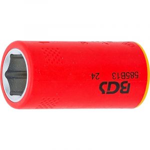 BGS 35873 | Douille pour clé VDE, six pans | 10 mm (3/8") | 13 mm