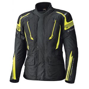 Image de Held Veste textile CAPRINO noir/jaune fluo - L