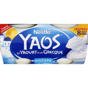 Nestl&eacute; Yaos - Yaourt &agrave; la Grecque nature