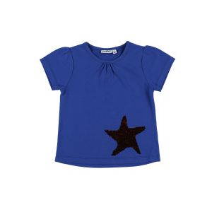 Image de Noukie's T-shirt étoile collection Bord de mer été 2019 Fille - Bleu - 6 mois