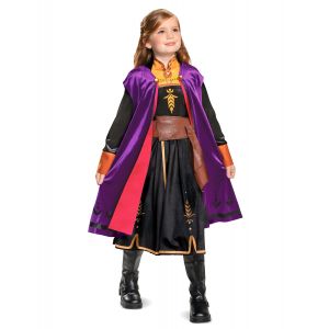 Jakks Pacific D&eacute;guisement deluxe Anna La reine des neiges fille - Couleur Multicolore - Taille 5 - 6 ans (109 - 126 cm))