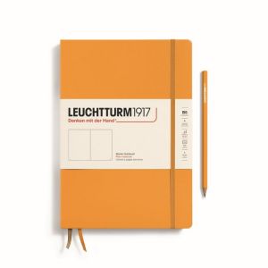 LEUCHTTURM1917 366183 Carnet de notes Composition (B5), couverture rigide, 219 pages numérotées, Noir, blanc