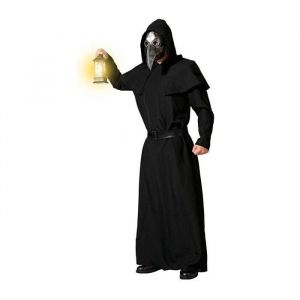 D&eacute;guisement Homme Docteur de la Peste - ATOSA - Halloween - Noir - Adulte