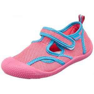 Image de Playshoes UV-Schutz Aqua-Sandale, Chaussures de Sports Aquatiques Garçon Unisex Kinder, Rose (Pink/Türkis 792), 18/19 EU