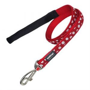 Laisse pour Chien Points 1 2 120 cm Rouge