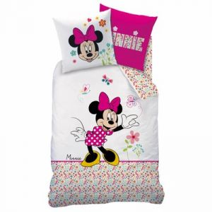 Image de Parure housse de couette liberty fleurs Minnie (140 x 200 cm)