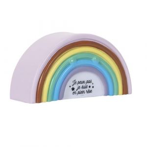 Lampe-veilleuse en forme d'arc en ciel pour enfant - - ALTOBUY