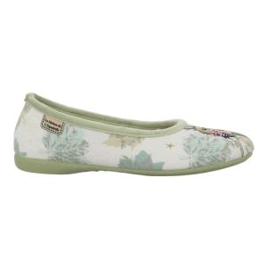 La Maison de l'Espadrille BALLERINE HIBOUX Vert - Taille 36