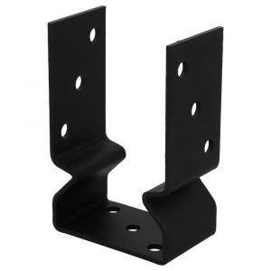 Suki Sabot de charpente universel acier zingue noir Magnodur 91x150x60