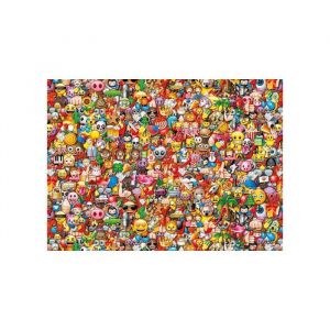Otto Office Puzzle Adulte Smileys - Emoji rigolos - 1000 Pieces