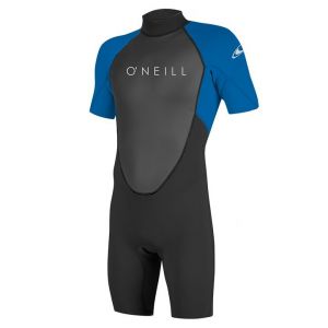 O'Neill Wetsuits Reactor-2 2mm Back Zip Spring Combinaison Men's, Black/Ocean, XS