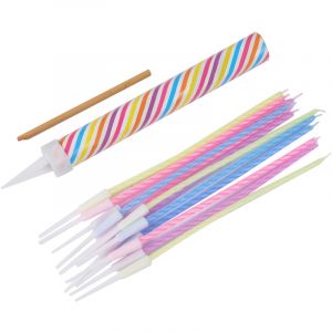 Douceur D'int&eacute;rieur - Fontaine lumineuse anniversaire + 12 bougies