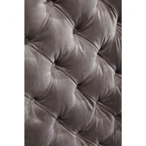 Image de Kare Design Lit Desire haut gris argenté 160x200cm