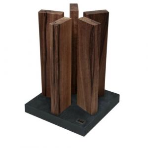 Kai STH-4 PORTE-COUTEAUX "STONEHENGE" NOYER