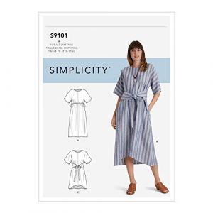 Simplicity Patron 9101.a - robe confortable