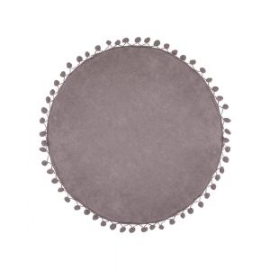 Coussin Déco "Pompons" 40cm Rose Prix