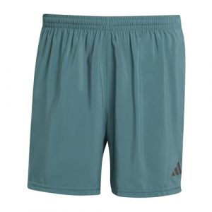 Adidas Own The Run 5in Short De Running Hommes - Vert Foncé, Taille M