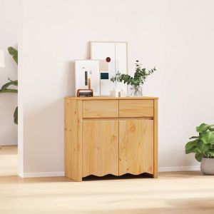 VidaXL Buffet Marron 79 x 43 x 75,5 cm Bois de pin massif