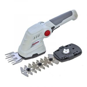 Ikra Cisaille à gazon / arbuste à batterie IGBS 3,6 USB (3,6 V / 1,3 Ah) - 50807410 SERVICE FRANCE