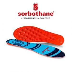 Sorbothane Semelles - Full strike 2 - Bleu Mixte 42