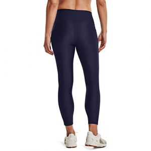 Under Armour HG Armour HiRise 7/8 NS, Leggings sportivi Donna, Charcoal Light Heather / White, XS