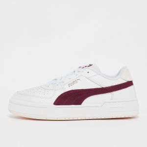 Image de Puma Ca Pro Suede Fs, Fashion sneakers, Chaussures, white/astro red, Taille: 42.5, tailles disponibles:41,42,42.5,43,44,44.5,45,46 - Couleur Blanc - Taille 42.5