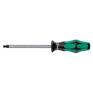 Image de Wera 352 Tournevis à tête sphérique six pans 6.0 mm Longueur lames 125 mm