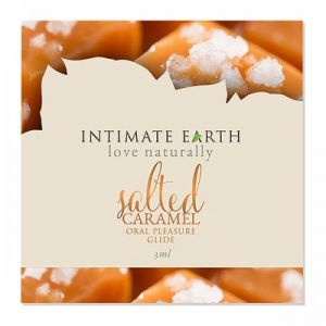 Intimate earth Oral Pleasure Glide Caramel Salé 3 Ml 6547 -