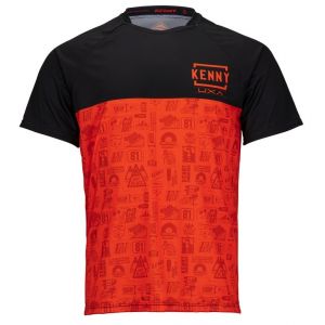 Image de Kenny Maillot v&eacute;lo VTT manches courtes Charger homme orange- 2XL