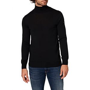 Armor Lux Pull Pull laine col roulé Ferel - Couleur EU S,EU L,FR 52 - Taille Noir