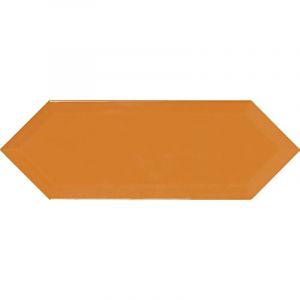 Image de Carrelage hexagonal Plato orange Brillant 10x30 cm