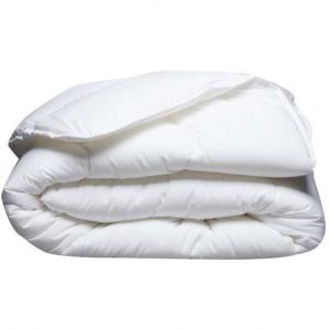 Blanr&ecirc;ve Couette temp&eacute;r&eacute;e anti-acariens - 300 gr/m&sup2; - 140 x 200 cm - Blanc