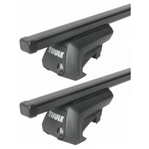 Toyota Barres de toit Yaris 5 portes (01/99-03/03) Thule SquareBar Acier