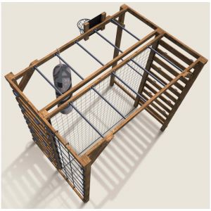 Image de Soulet Aire de jeux en bois- Odin - Marron