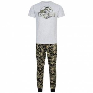 JURASSIC PARK Camouflage Hommes Pyjama UNMLN035MUL