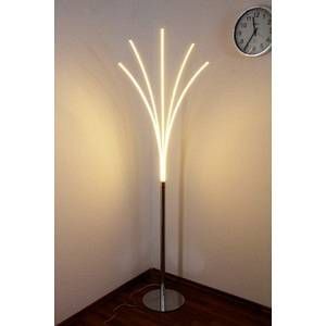 Image de Wofi Lampadaire BENETT LED Chrome, 1 lumi&egrave;re