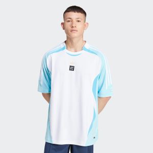 Adidas NTS TG JERSEY bliss blue / sky blue / white Originals, Apparel, bliss blue/sky blue/white, taille: L - Couleur Blanc,Bleu - Taille L