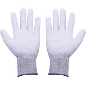 Gant antistatique (esd) Taille du vêtement: m Polyamide, Polyuréthane - Quadrios