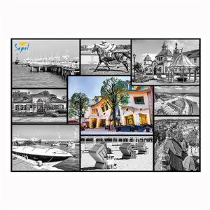 Trefl Collage Pologne, Sopot - Puzzle 1000 pièces