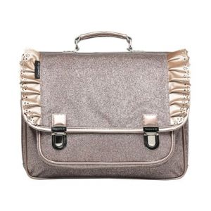 Caramel et Cie Cartable moyen Froufrous cuivre Marron - Couleur Marron - Taille Taille unique